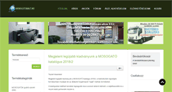 Desktop Screenshot of mosogatobolt.hu